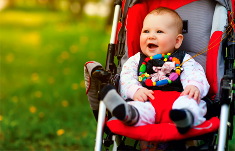 Коляска на лето